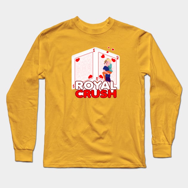 Royal Crush Long Sleeve T-Shirt by escandiussi